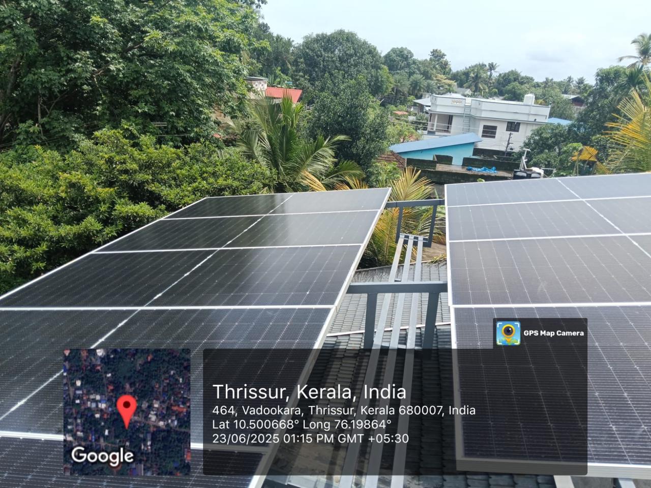 Commercial Solar Installation Architecture